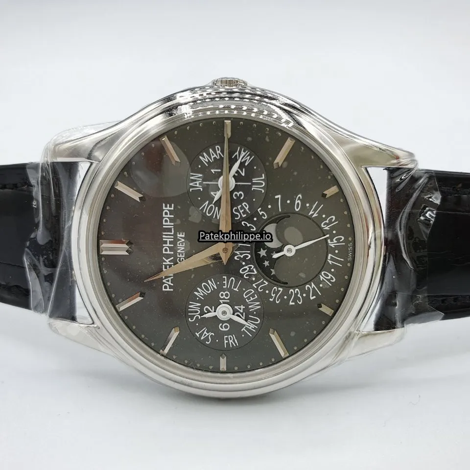 Alternative view of Patek Philippe Perpetual Calendar 5140p-013 37.2MM Platinum Case Automatic