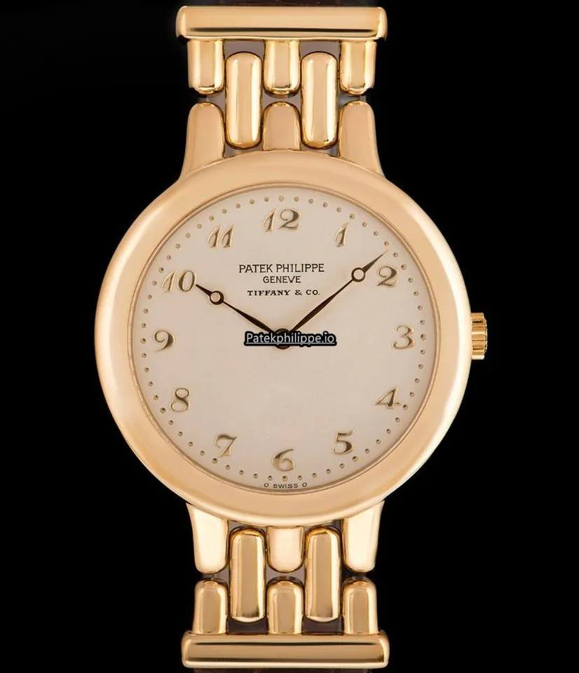 Patek Philippe Calatrava 3915j 34MM Yellow Gold Case Manual Winding