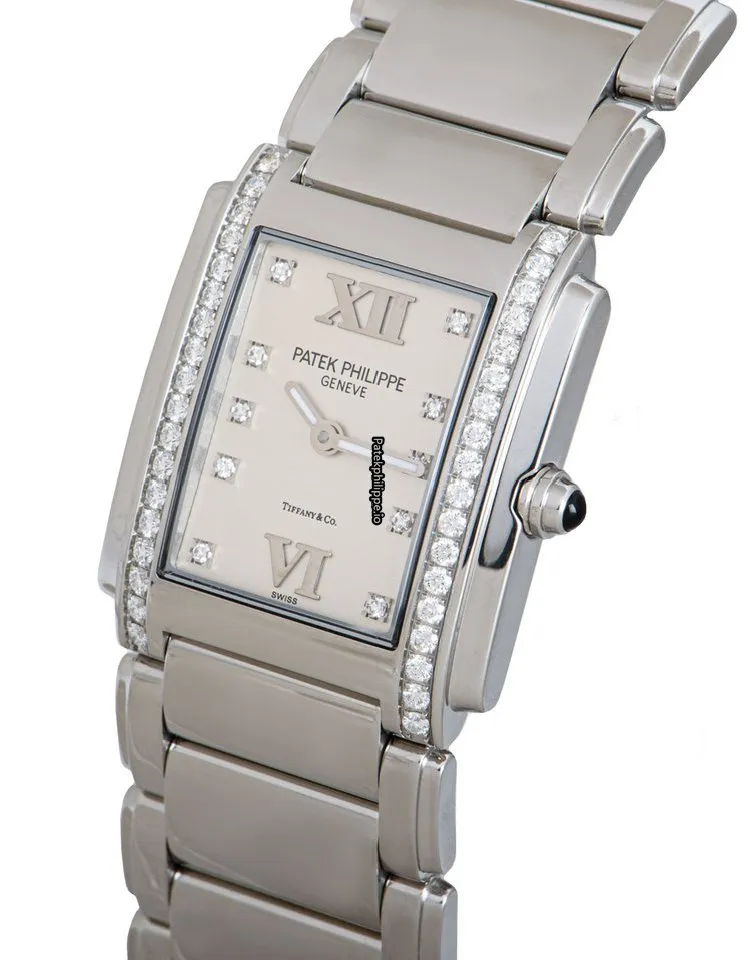Alternative view of Patek Philippe Twenty-4 4910/10a 25x30MM Steel Case Quartz