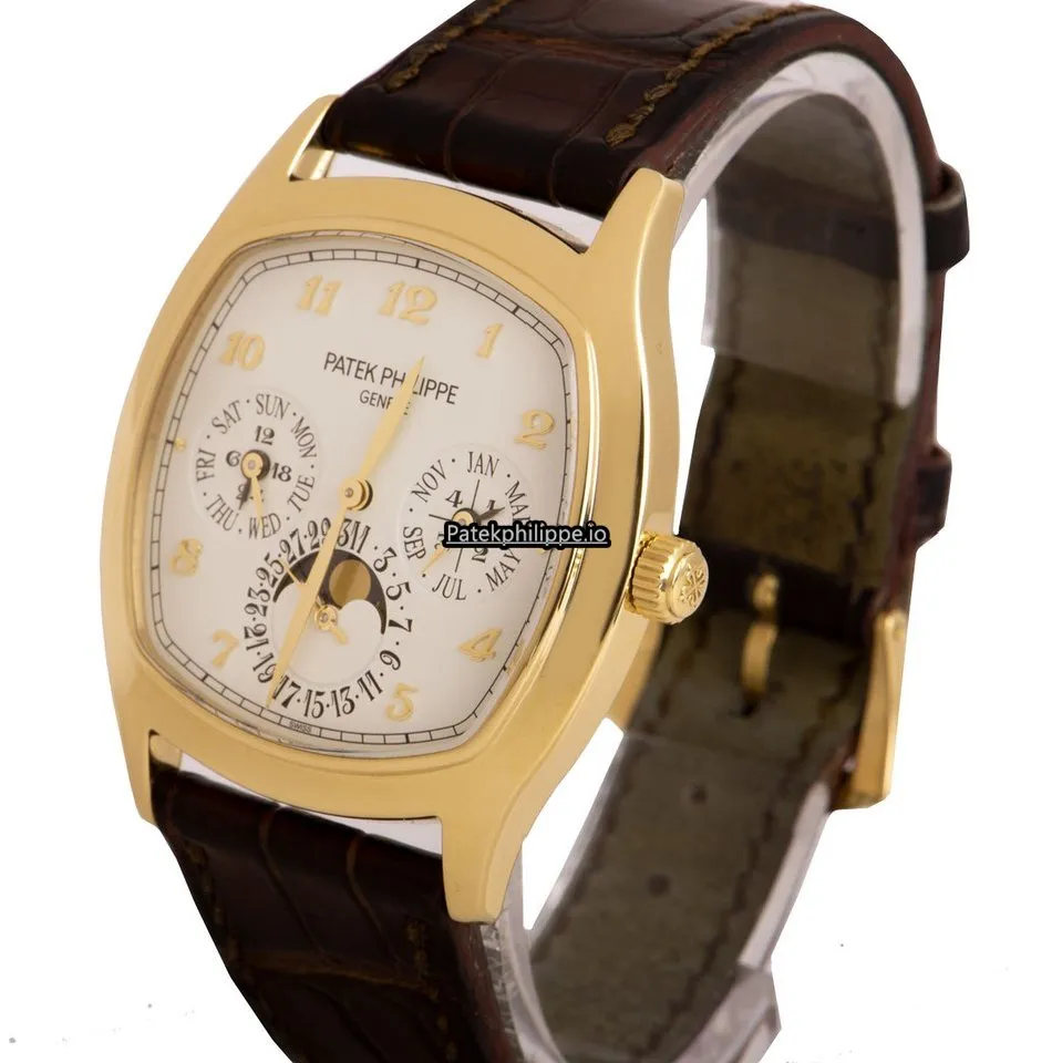 Alternative view of Patek Philippe Perpetual Calendar 5940j-001 37MM Yellow Gold Case Automatic