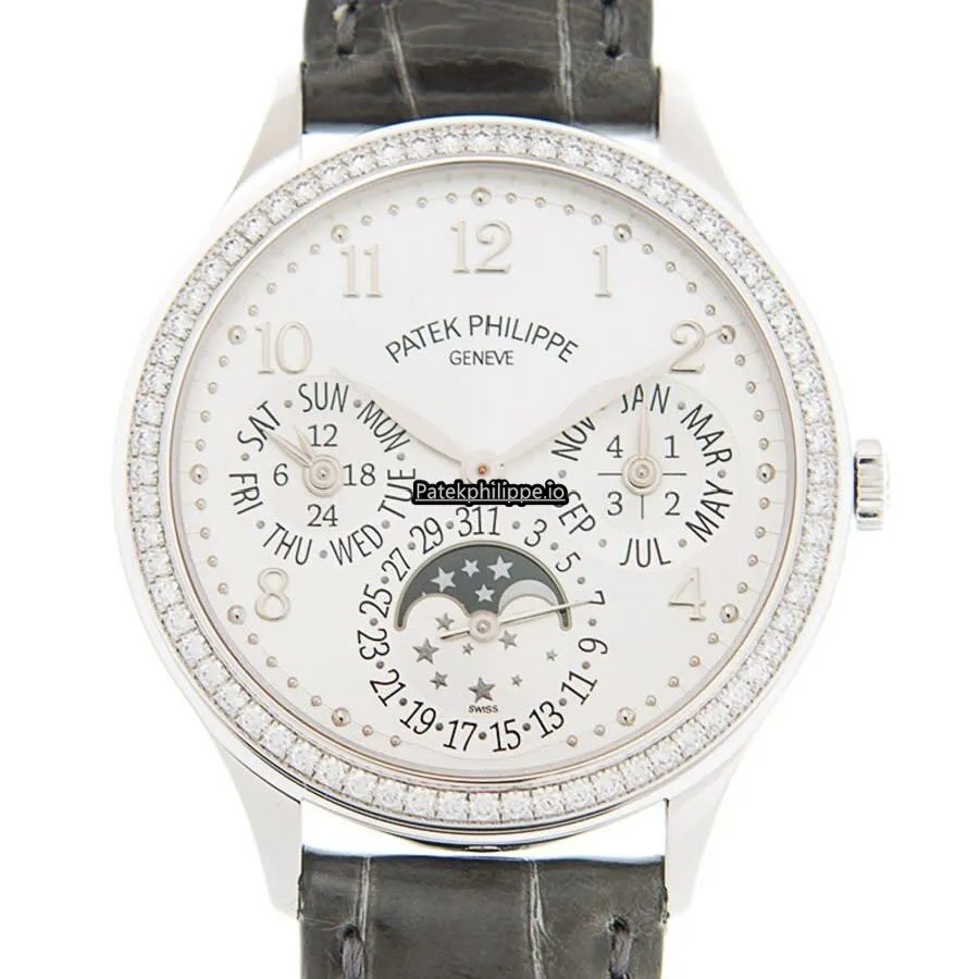 Patek Philippe Perpetual Calendar 7140g-001 35.1MM White Gold Case Automatic