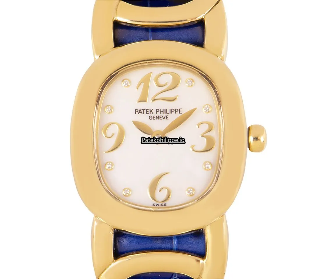 Patek Philippe Golden Ellipse 4830j 23MM Yellow Gold Case Quartz