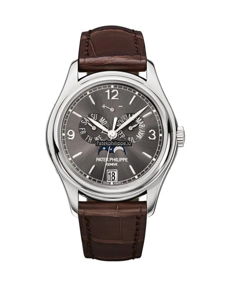 Alternative view of Patek Philippe Annual Calendar 5146g-010 39MM White Gold Case Automatic