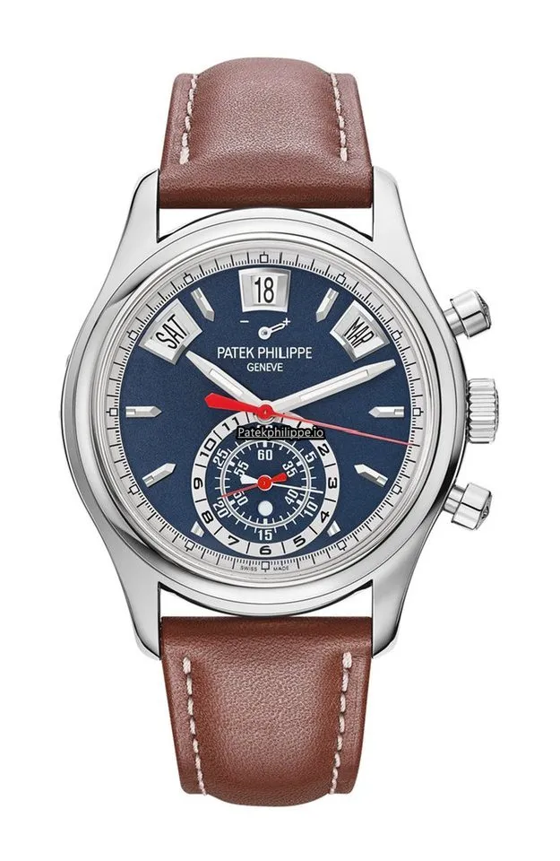 Alternative view of Patek Philippe Annual Calendar 5960/01g-001 40.5MM White Gold Case Automatic