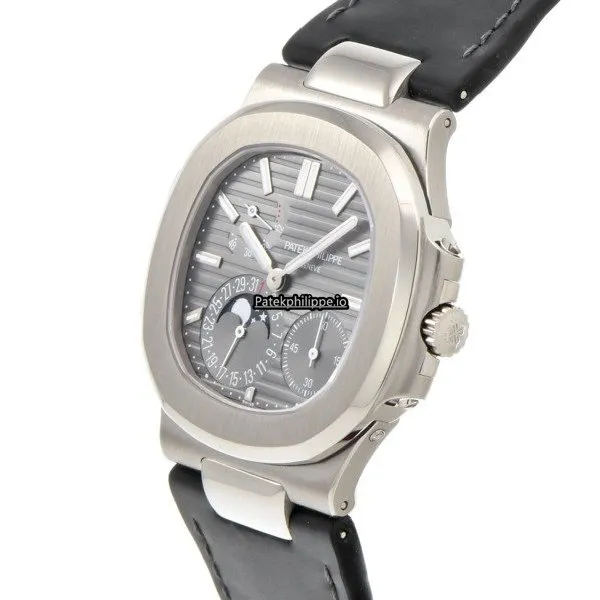 Alternative view of Patek Philippe Nautilus 5712g-001 40x43MM White Gold Case Automatic