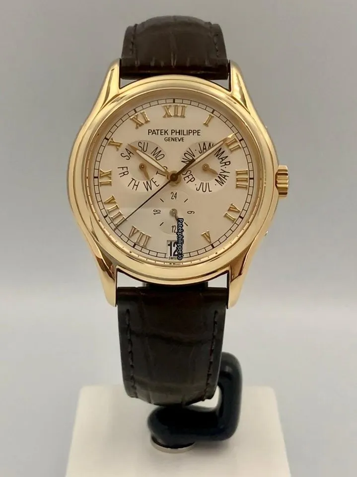 Patek Philippe Annual Calendar 5035j 37MM Yellow Gold Case Automatic