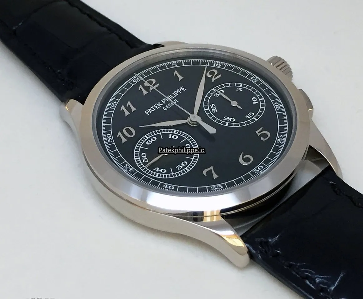 Alternative view of Patek Philippe Chronograph 5170g-010 39.4MM White Gold Case Manual Winding