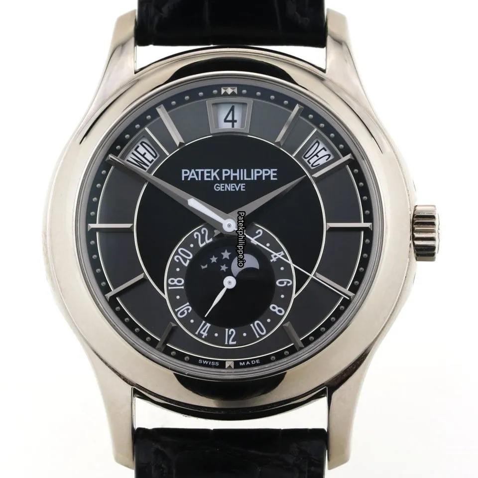 Alternative view of Patek Philippe Annual Calendar 5205g-010 40MM White Gold Case Automatic