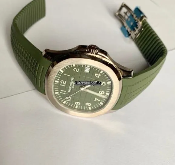 Patek Philippe Aquanaut 5168g-010 42.2MM White Gold Case Automatic