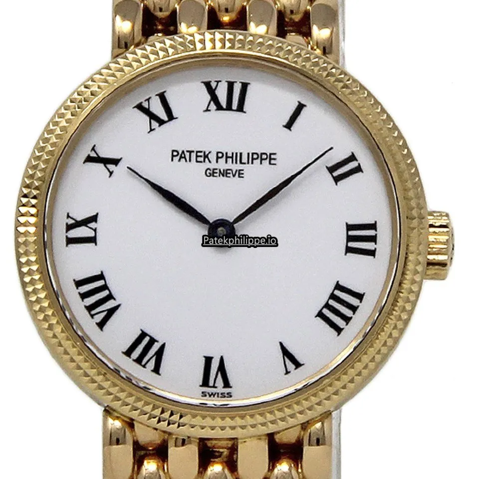 Patek Philippe Calatrava Feb-21 25MM Yellow Gold Case