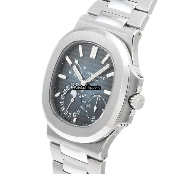 Alternative view of Patek Philippe Nautilus 5712/1a-001 40x43MM Steel Case Automatic