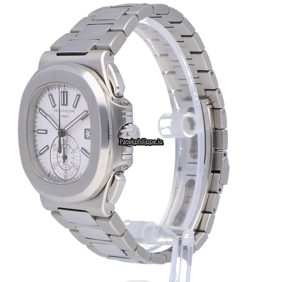 Alternative view of Patek Philippe Nautilus 5980/1a-019 40.5MM Steel Case Automatic