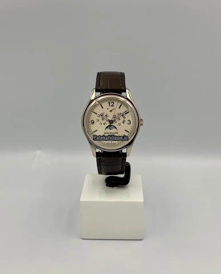 Alternative view of Patek Philippe Annual Calendar 5146g-001 39MM White Gold Case Automatic