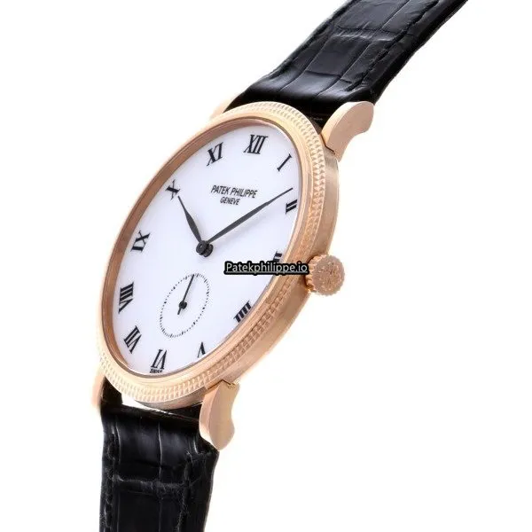 Alternative view of Patek Philippe Calatrava 3919r-001 33MM Rose Gold Case Manual Winding
