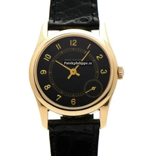 Patek Philippe Calatrava 5000j 33MM Yellow Gold Case Automatic