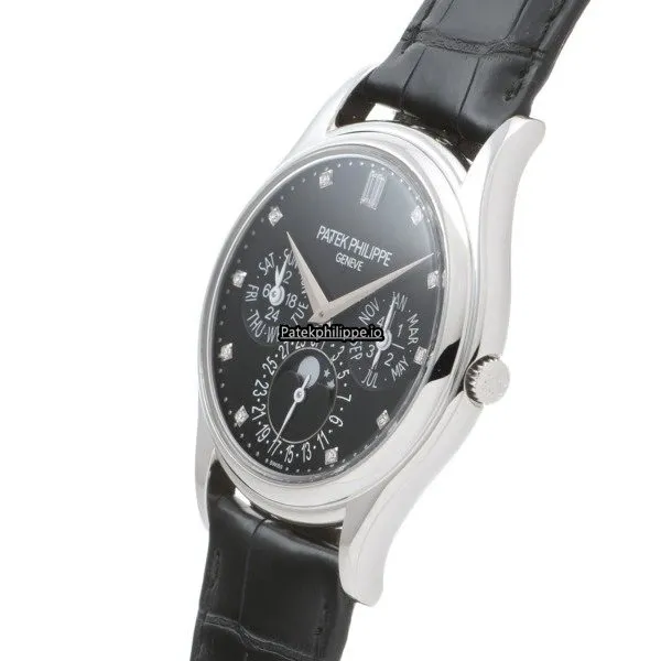 Alternative view of Patek Philippe Perpetual Calendar 5140p-013 37MM Platinum Case Automatic