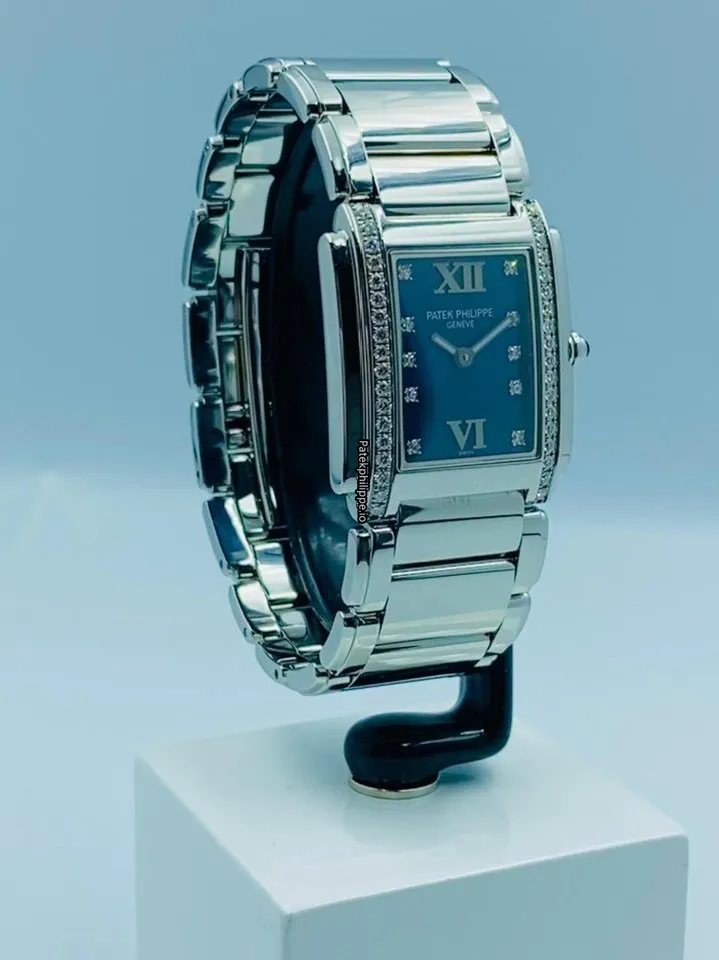 Alternative view of Patek Philippe Twenty-4 4910/10a-012 25x30MM Steel Case Quartz