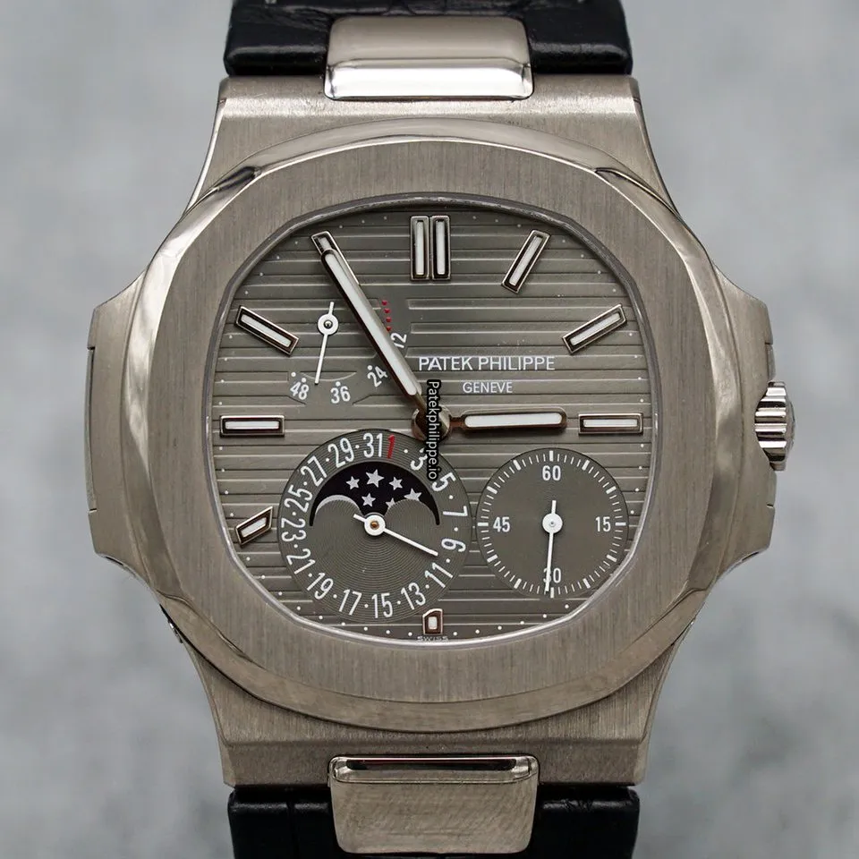 Patek Philippe Nautilus 5712g-001 40x38MM White Gold Case Automatic