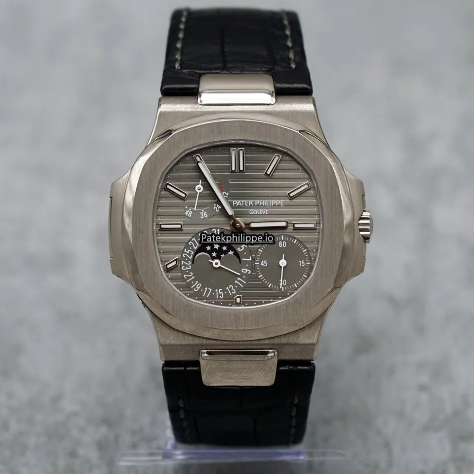 Alternative view of Patek Philippe Nautilus 5712g-001 40x38MM White Gold Case Automatic