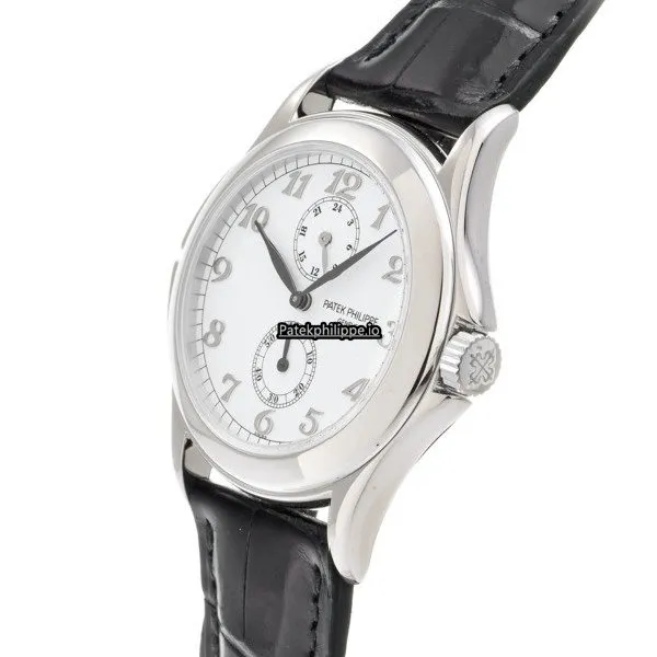 Alternative view of Patek Philippe Travel Time 5134g-001 37MM White Gold Case Manual Winding