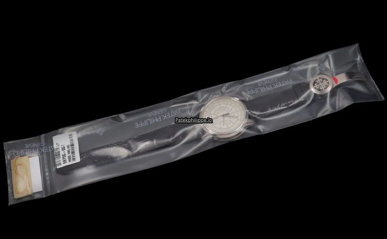 Alternative view of Patek Philippe Chronograph 5975g-001 40MM White Gold Case Automatic