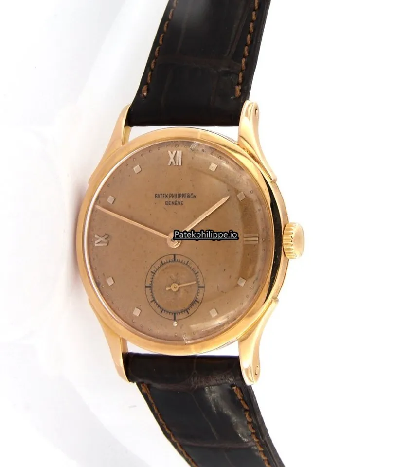 Patek Philippe Calatrava 1589 36MM Rose Gold Case Manual Winding