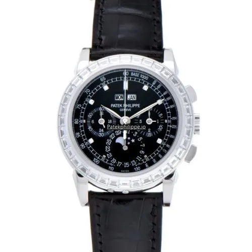Patek Philippe Perpetual Calendar 5971p-001 40MM Platinum Case Manual Winding