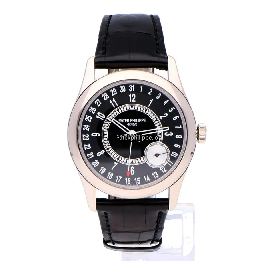Patek Philippe Calatrava 6006g-001 39MM White Gold Case Automatic