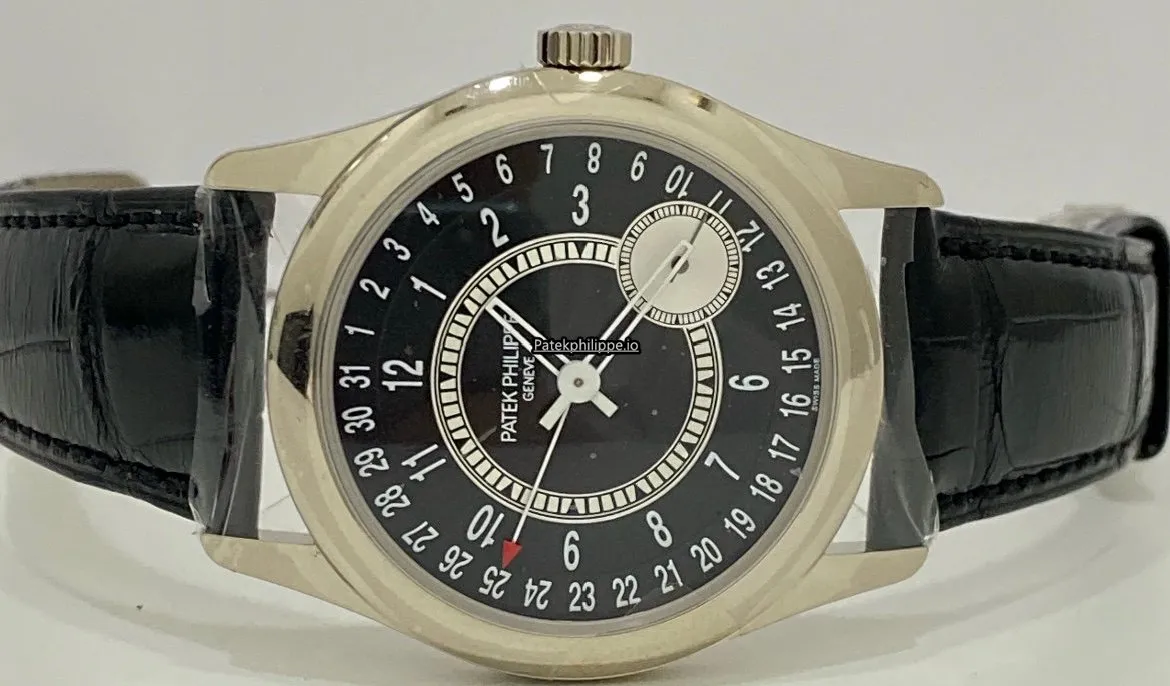 Patek Philippe Calatrava 6006g-001 39MM White Gold Case Automatic