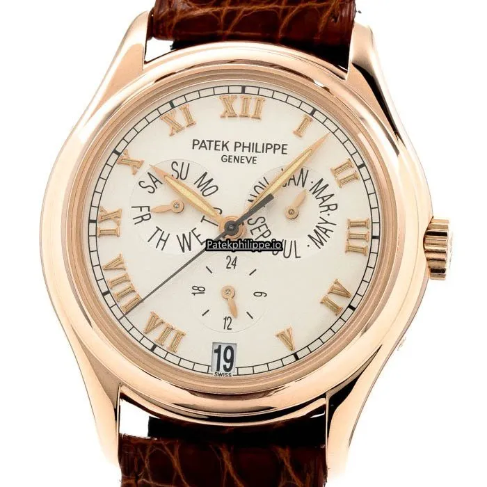 Patek Philippe Annual Calendar 5035r-001 37MM Rose Gold Case Automatic