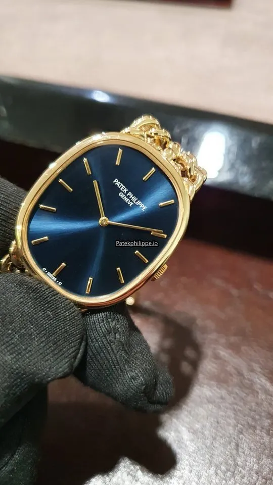Patek Philippe Golden Ellipse Jan-48 32x27MM Yellow Gold Case Manual Winding