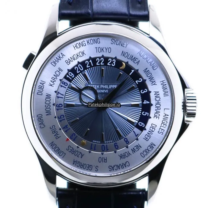 Alternative view of Patek Philippe Complications 5130p-001 39MM Platinum Case Automatic Movement