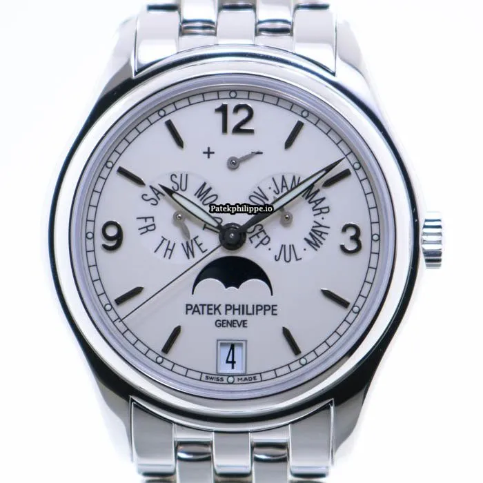 Alternative view of Patek Philippe Annual Calendar 5146/1g-001 39MM White Gold Case Automatic