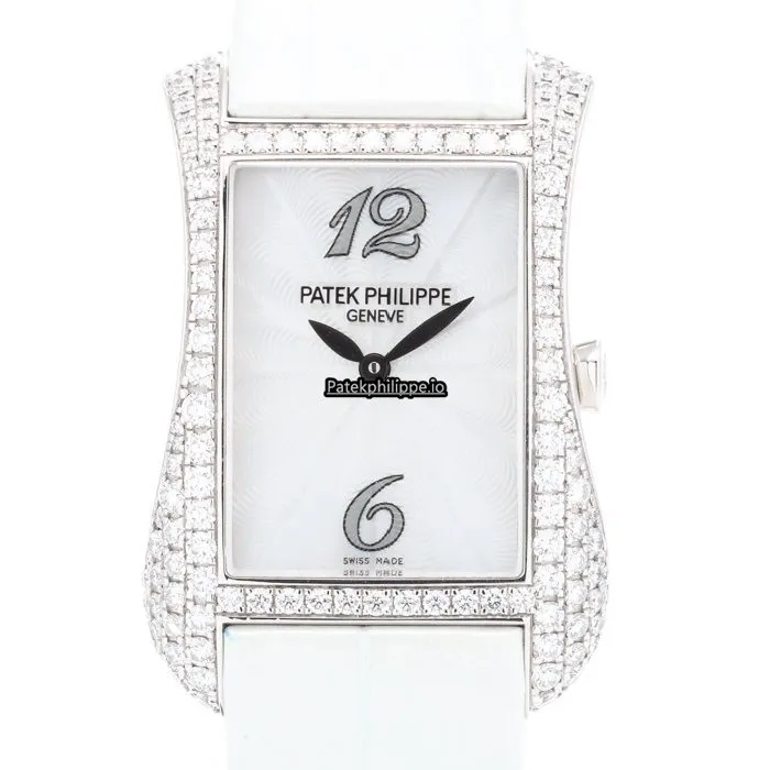 Alternative view of Patek Philippe Gondolo 4972g-001 White Gold Case Quartz