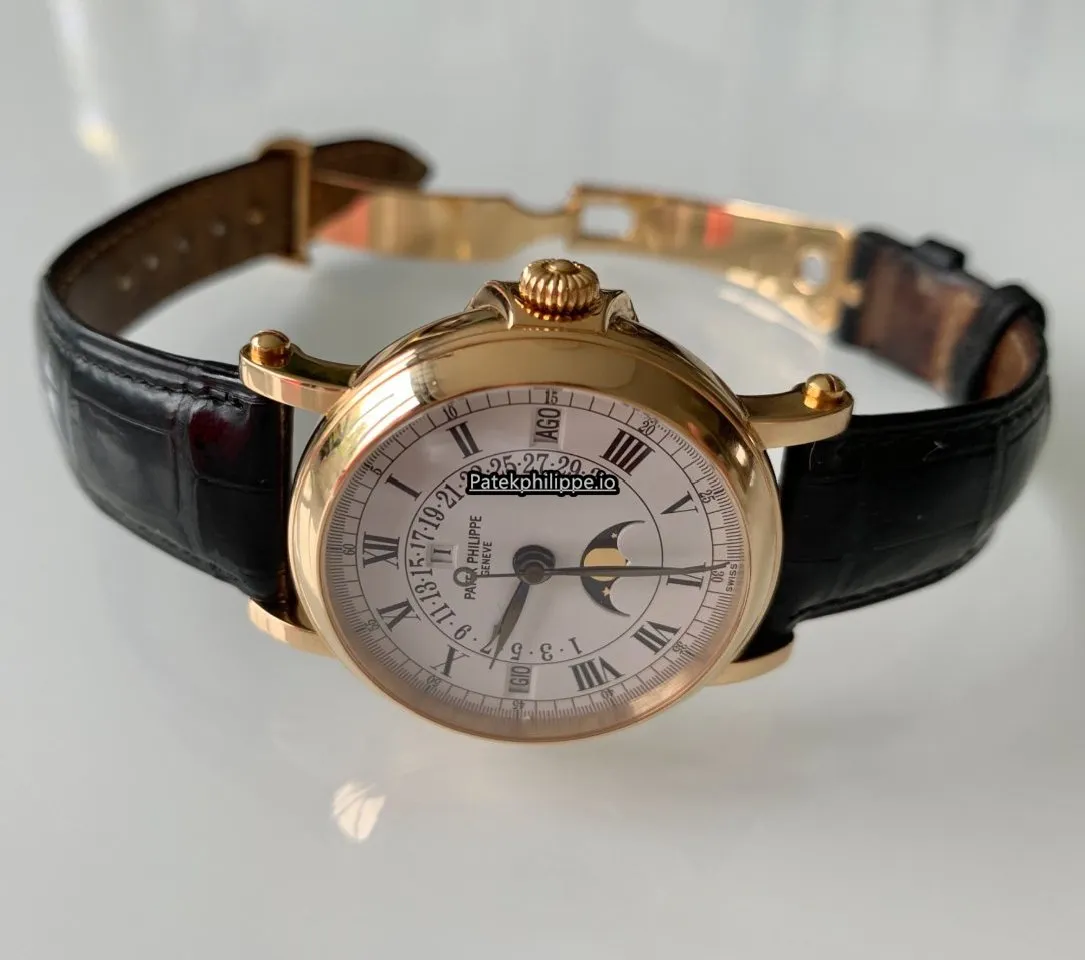 Patek Philippe Perpetual Calendar 5059 36MM Yellow Gold Case Automatic