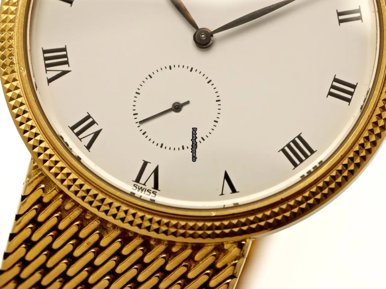 Alternative view of Patek Philippe Calatrava 3919/005 34MM Yellow Gold Case Manual Winding