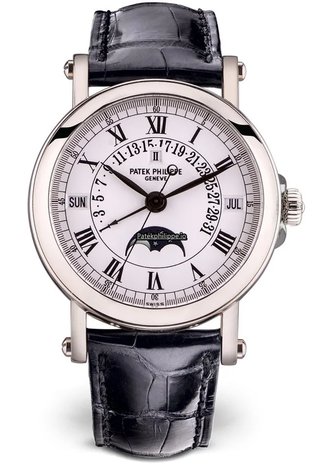 Patek Philippe Perpetual Calendar 5059g-001 36MM White Gold Case Automatic