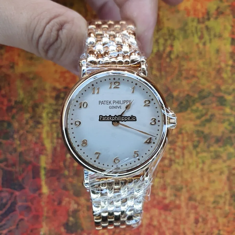 Patek Philippe Calatrava 7200/1r-001 Rose Gold Case Automatic
