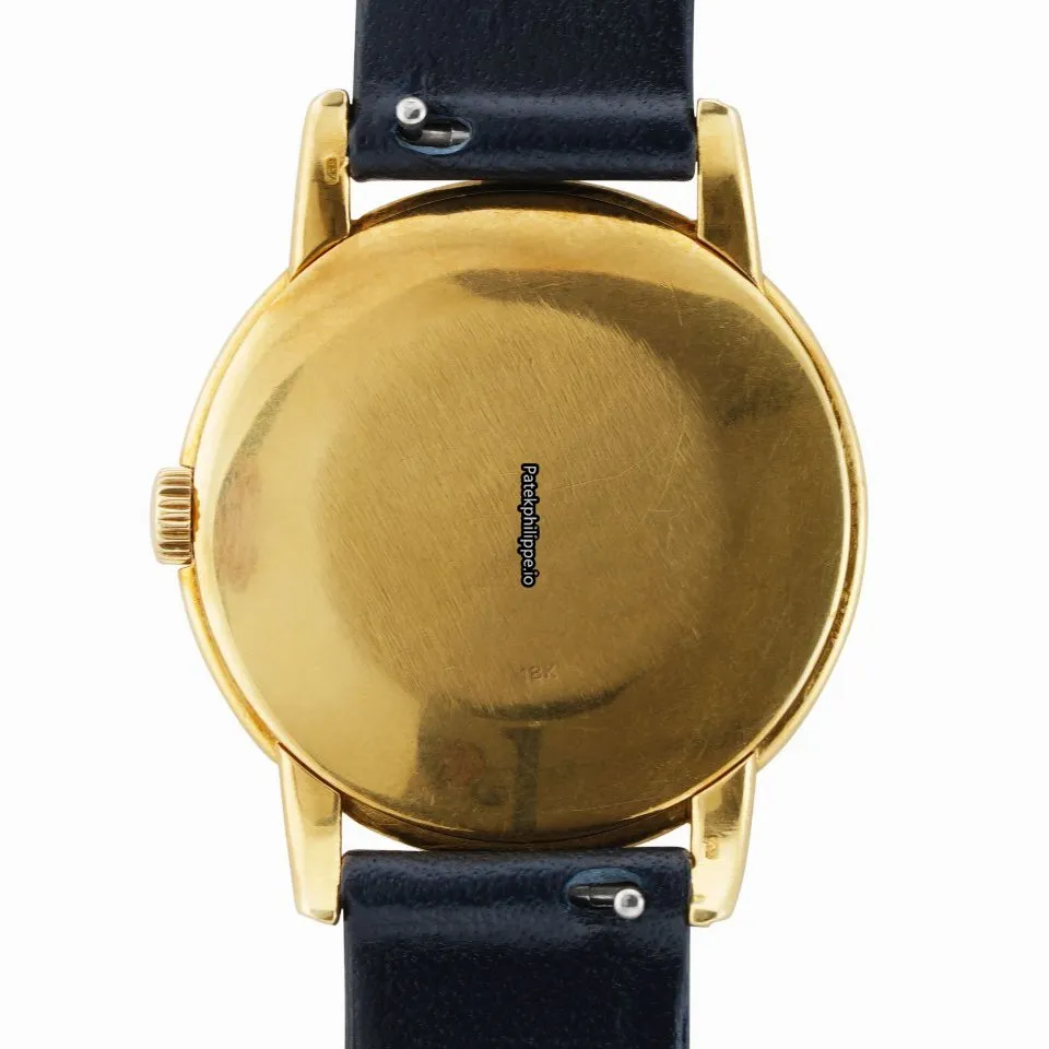 Alternative view of Patek Philippe Calatrava 2484 32MM Yellow Gold Case Manual Winding
