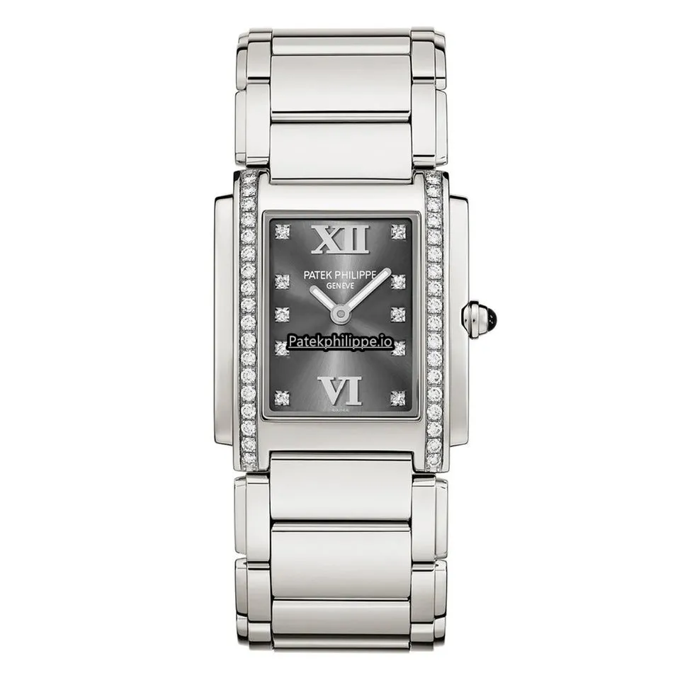 Patek Philippe Twenty-4 4910/10a-010 25x30MM Steel Case Quartz