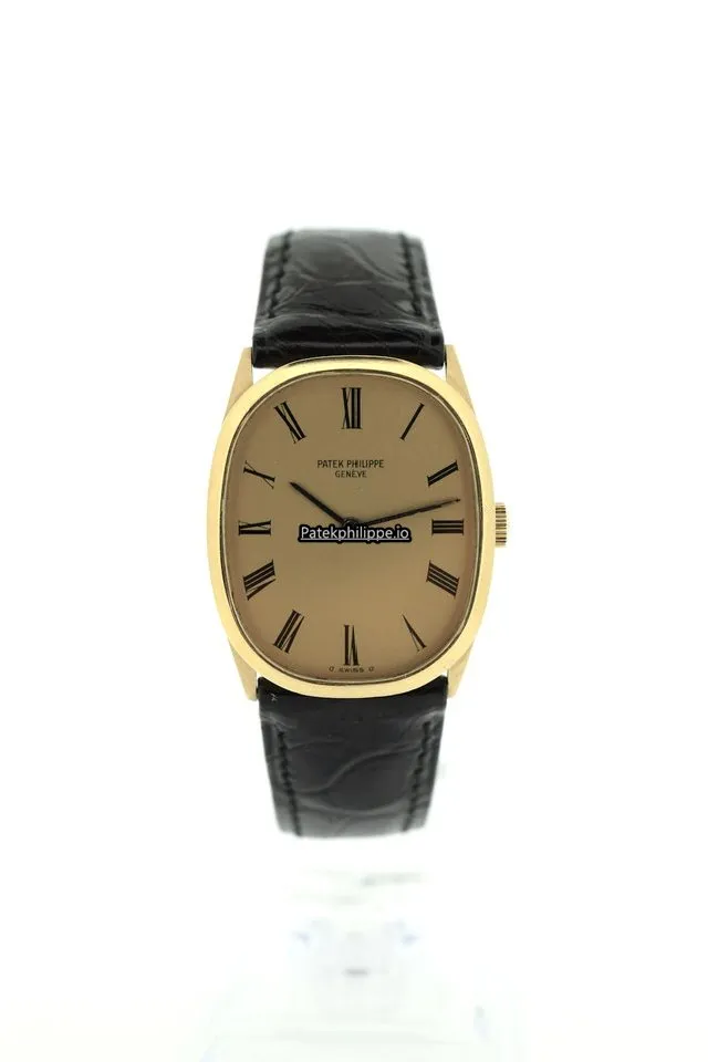 Patek Philippe Golden Ellipse 3546 27x32MM Yellow Gold Case Manual Winding