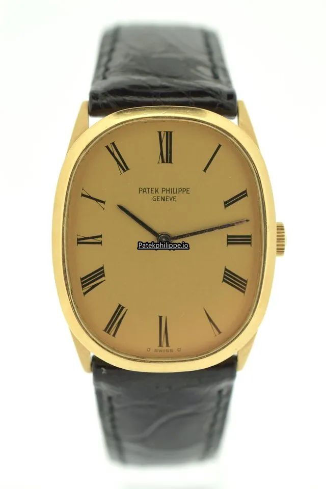 Alternative view of Patek Philippe Golden Ellipse 3546 27x32MM Yellow Gold Case Manual Winding