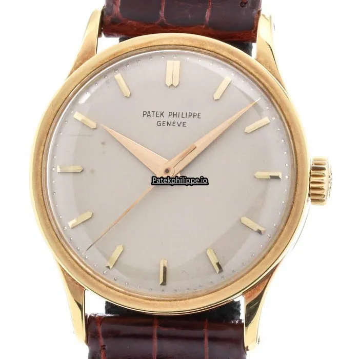 Patek Philippe Calatrava 570j 34MM Yellow Gold Case Manual Winding