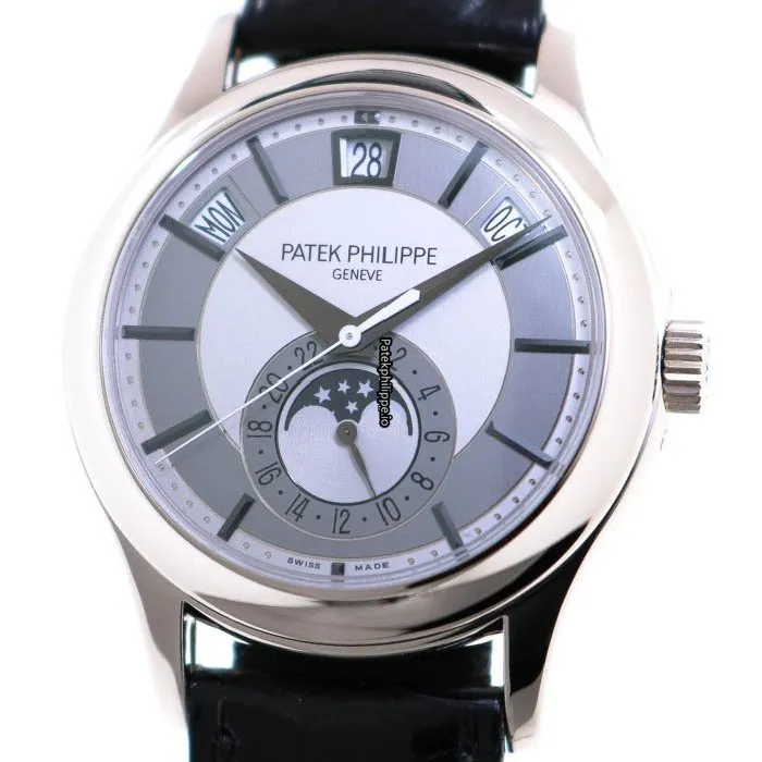 Patek Philippe Annual Calendar 5205g-001 40MM White Gold Case Automatic
