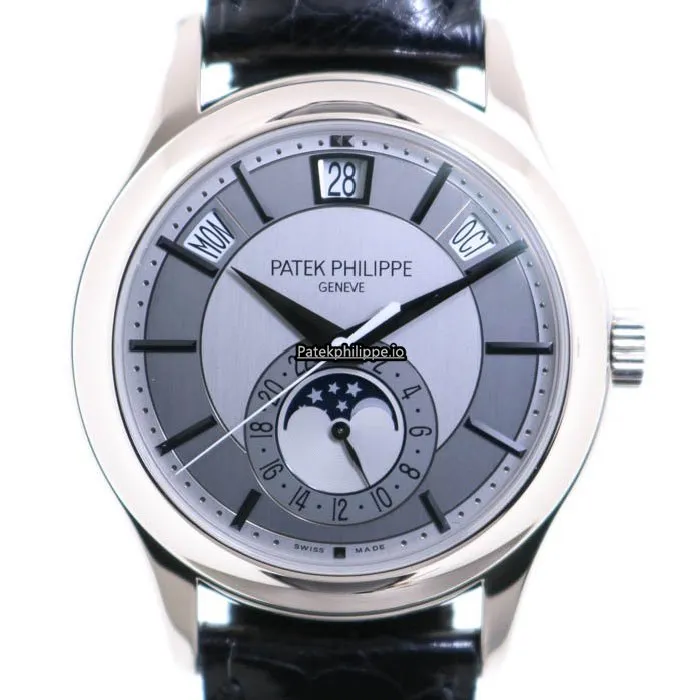 Alternative view of Patek Philippe Annual Calendar 5205g-001 40MM White Gold Case Automatic
