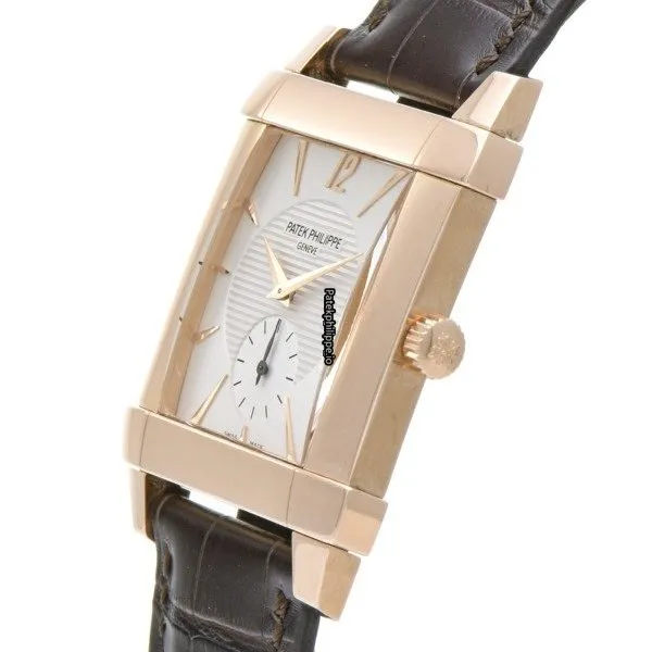 Alternative view of Patek Philippe Gondolo 5111r-001 47.5x30.5MM Rose Gold Case Manual Winding