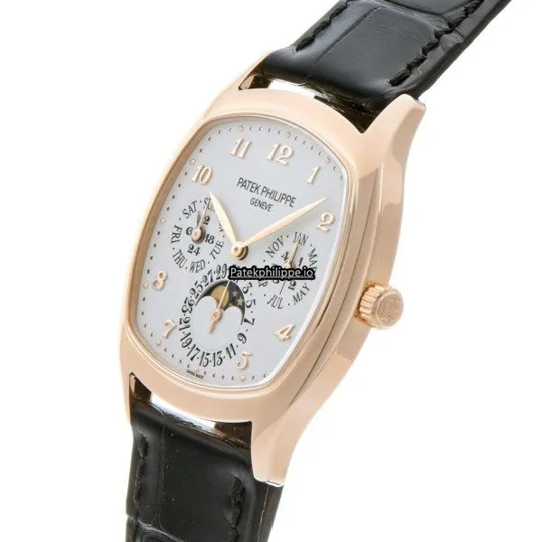Alternative view of Patek Philippe Perpetual Calendar 5940r-001 37MM Rose Gold Case Automatic