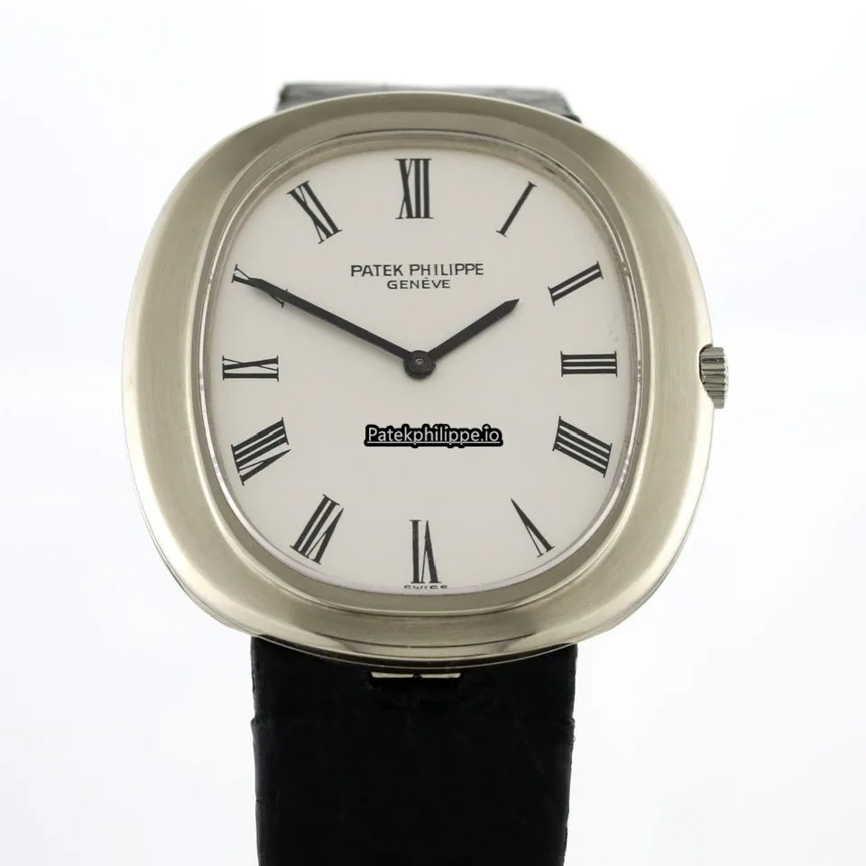 Patek Philippe Golden Ellipse 3589 33.3MM White Gold Case Automatic