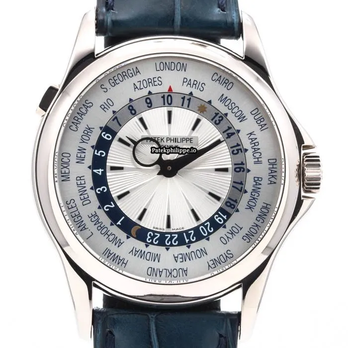 Alternative view of Patek Philippe Complications 5130g-001 39MM White Gold Case Automatic Movement