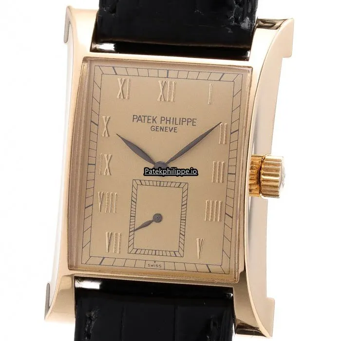Patek Philippe Pagoda 5500j-001 29MM Yellow Gold Case Manual Winding
